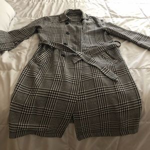 Oversized trench coat